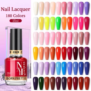 ยาทาเล็บ BORN PRETTY PRO แบบแห้งเร็ว สูตรวีแกน ขนาด 15 มล. สีติดทนนาน พร้อมกลิตเตอร์ สำหรับทาเล็บ - Product Image 1