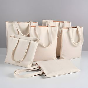 Wholesale Custom Print Logo Cheap Reusable Shopping <b>Bags</b> Natural Blank Cotton <b>Canvas</b> Grocery Shopping Tote <b>Bag</b> for Women - Product Image 1