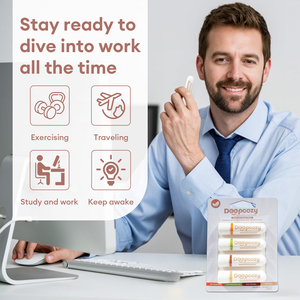 Deepcozy 휴대용 클리어 답답한 코 호흡 쉽게 상쾌한 멘톨 아로마 코 흡입기 스틱 비강 스틱 - Product Image 5