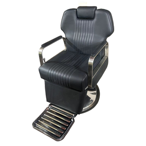 <span class=keywords><strong>Barber</strong></span> Chair for Men Classic Stable Reclining Hair Cutting Salon Móveis Altura Cadeira De Couro Ajustável - Product Image 2