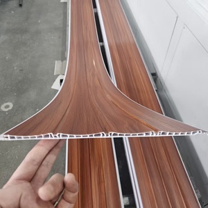 Panel de Techo Decorativo Interior de <span class=keywords><strong>PVC</strong></span> con Sistema de Lengüeta y Ranura, Techo de <span class=keywords><strong>PVC</strong></span>, <span class=keywords><strong>Cielo</strong></span> Raso, Panel de Techo, Placas de Techo - Product Image 2