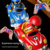 Nouvelle voiture de course télécommandée RC 2024, jouet de voiture de course avec pare-chocs éjectable, course interactive parent-enfant, bataille multijoueur, voiture télécommandée pour enfants