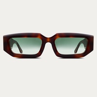 2412 Tendance Dernières Lunettes de Soleil Carrées de Luxe de Marque Vintage avec Verres Polarisés, Logo Personnalisé, Montures Petites pour Femmes et Hommes 2024