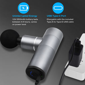 2021 Workout Equipment Recovery Machine Fast Percussion <b>Gun</b> Brushless Motor Mini Muscle <b>Massager</b> Helps Pain Relief - Product Image 4