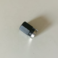Nouvelles écrous de couvercle arrière en alliage d'aluminium noir modifiées pour Sprint Car Late Model, IMCA DMI Wheel Racing Dirt Midget, filetage 3/8-16