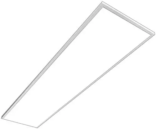 40w yüzey montajlı LED Panel 1200x300 çerçeve ile LED Panel beyaz gövde 6500k süper parlak gün ışığı