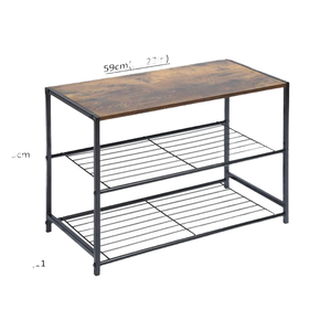 Sheeraz International Home Furniture Modern Multi-layer Iron <b>Shoe</b> <b>Storage</b> Display Rack Door Organizer Stand Freestanding 12-13 - Product Image 4