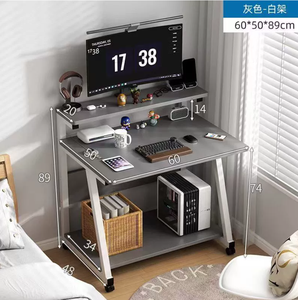 Escritorio pequeño de madera maciza Mesa auxiliar de sofá móvil simple para el hogar y la familia para uso en computadora y sala de estar pequeña - Product Image 6