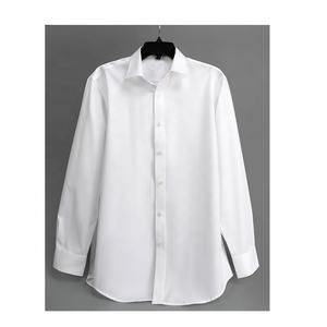 Kunden spezifisches Design farbiges Langarmhemd Atmungsaktives weißes Hemd aus Twill-Stoff für den gewerblichen Gebrauch - Product Image 1