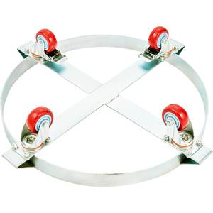 American Forge & Foundry Heavy Duty 55 <span class=keywords><strong>Gal</strong></span>. Drum <span class=keywords><strong>Dolly</strong></span> con ruedas giratorias 1000 Lb. Capacidad de acero de cuatro ruedas <span class=keywords><strong>Dolly</strong></span> - Product Image 3