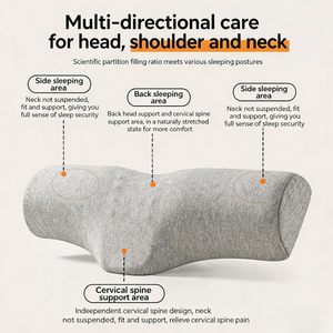 Juego de regalo de Navidad: Almohada de hierbas con infrarrojos lejanos, almohada eléctrica térmica para masaje de cuello y estiramiento cervical - Product Image 4