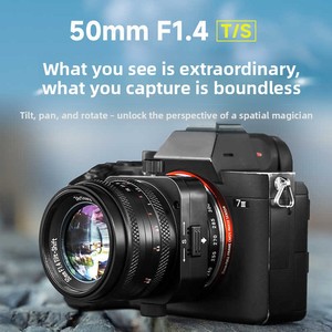 Objectif Mag Safe <span class=keywords><strong>Tilt</strong></span> <span class=keywords><strong>Shift</strong></span> 50mm F14 compatible avec les montures Fujifilm X, E et Micro Four Thirds - Product Image 1