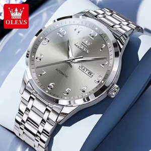 Reloj Mecánico Automático Deportivo de Moda, Estilo 7078, Personalizable con Logotipo OEM, de Acero Inoxidable, para Hombre - Product Image 2