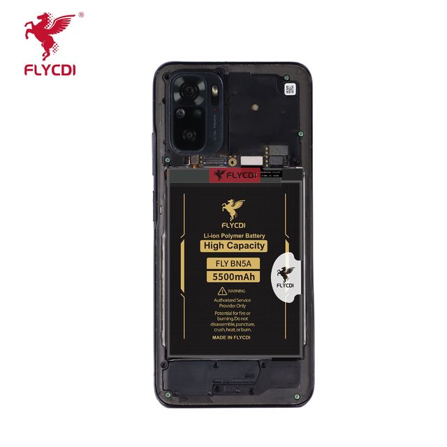 FLYCDI Factory FB0122 5500mAh Rechargeable Smartphone Battery for Redmi Note 10 5G RM 10 PoCo M3 Pro in Stock