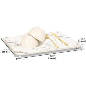 Nuevas Alfombrillas Ecológicas Super Absorbentes y Resistentes al Calor para Secar Platos, Alfombrilla de Piedra para Secar Platos para la Encimera de la Cocina - Product Image 2