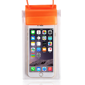 Étui de téléphone étanche 10,5x21 cm avec bandoulière arquée pour la plongée, la natation, les sources chaudes, sac unisexe en PVC - Product Image 4