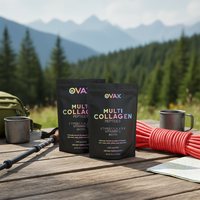 Sachets Doypack Personnalisés Recyclables Cailyn avec Fermeture Éclair pour Compléments Alimentaires, Impression UV Colorée, Emballage Plastique de Luxe