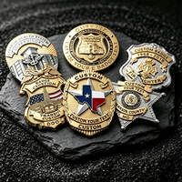 Badge en métal personnalisé avec logo d'usine, écusson émaillé, souvenir de cérémonie, écusson d'honneur pour équipe, club, étoile, bouclier