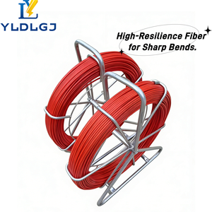 YILI Tige de tirage en fibre de verre haute résilience 4,5 mm 100 m avec marques de mesure, ruban de tirage incassable pour câbles FTTH - CE - Product Image 1