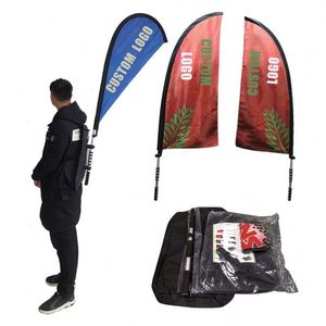 Fournisseur chinois de sacs à dos publicitaires personnalisés pour activités promotionnelles en extérieur, avec bannière et drapeau intégrés, et logo. - Product Image 1