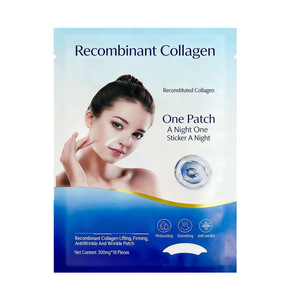 Patchs de collagène recombinant pour les plis nasogéniens 300mg 18 pièces, effet liftant et raffermissant, anti-rides - Product Image 5