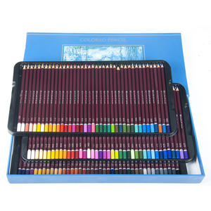 Levendige Pigment Hout Potloden Ultra-Gladde Gelaagdheid Gedetailleerde Kleurolie Gebaseerd Gekleurd Potlood voor 120 - Product Image 1