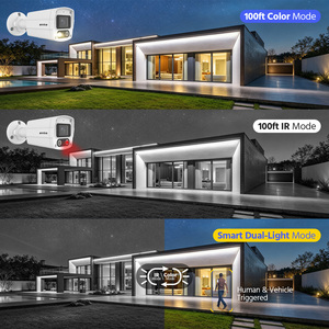 Caméra IP Bullet PoE <span class=keywords><strong>ANNKE</strong></span> UP004 5MP AI et Smart Dual Light avec audio bidirectionnel et vision nocturne, capteur CMOS - Product Image 3
