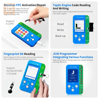 Outil de réparation de téléphone portable V1SE Programmer JCID, construction métallique, DC 36V, True Tone, réparation de batterie, Face ID, caméra, garantie 1 an