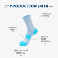 Chaussettes de sport courtes pour hommes respirantes de haute qualité, antidérapantes, pour adultes, course à pied, cyclisme, football