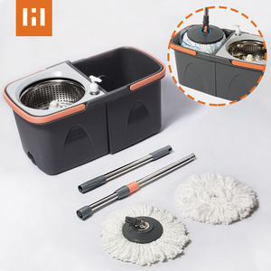 ไม้ถูพื้นสำหรับทำความสะอาดพื้นไม้ถูพื้นและไม้ถูพื้นแบบหมุนพร้อมแผ่นกันแบคทีเรียไม้ถูพื้นสำหรับห้องครัวในโรงพยาบาลและพื้นห้องน้ำ - Product Image 6