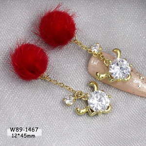 Paso Sico <span class=keywords><strong>2022</strong></span>, suministros <span class=keywords><strong>de</strong></span> manicura <span class=keywords><strong>de</strong></span> Año Nuevo <span class=keywords><strong>de</strong></span> <span class=keywords><strong>invierno</strong></span>, abalorios <span class=keywords><strong>de</strong></span> <span class=keywords><strong>uñas</strong></span> <span class=keywords><strong>de</strong></span> circón <span class=keywords><strong>de</strong></span> lujo con cadena colgante <span class=keywords><strong>de</strong></span> pompones redondos, Popular 3D - Product Image 3