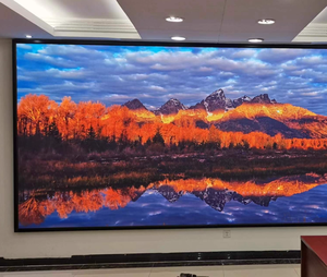 간편한 조작 경량 LED 비디오 커튼 월 렌탈용 유연한 LED 광고 스크린 - Product Image 6