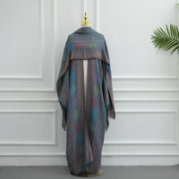 Cadeau de l'Aïd Ramadan, ensemble deux pièces pour femmes musulmanes, robe longue en cachemire doux et viscose, écharpe, vêtements de prière islamiques