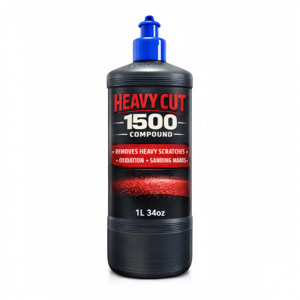 GRAPHONEX Heavy Cut 1500 Aluminium Oxide Professional <b>Car</b> Scratch Removal <b>Polishing</b> Compound (1L/34oz) | Removes Heavy <b>Cars</b> - Product Image 1