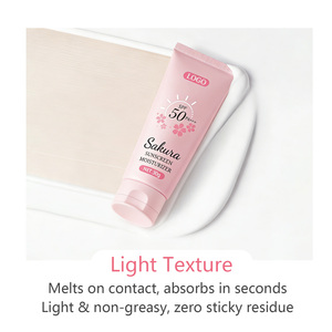 Protector Solar Hidratante <span class=keywords><strong>de</strong></span> Alto SPF OEM: Bloquea los Rayos UV; Crema Hidratante e Iluminadora <span class=keywords><strong>de</strong></span> Flor <span class=keywords><strong>de</strong></span> Cerezo: Nutre <span class=keywords><strong>la</strong></span> <span class=keywords><strong>Piel</strong></span> - Product Image 6