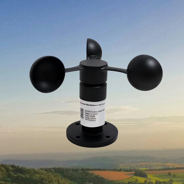 RK100-01G Meteorological Station Wind Sensor RS485 Modbus 4-20mA Anemometer for Climate Grid Air Quality Measurement