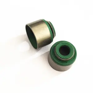 Joints d'huile de Valve en acier inoxydable, MD976072, à tige de valve verte, FKM, pour automobile et moto