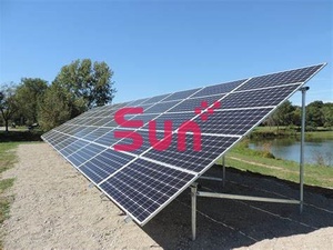 Module de panneau solaire bifacial de type N SUNPLUS HJT tout noir SR5-78HTB 575W-595W, efficacité de 21,29 %, CSA pour alliage d'aluminium anodisé - Product Image 3