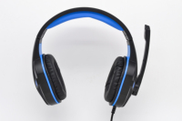 Casque de jeu stéréo flexible, casque de jeu compétitif avec microphone, prise casque 3,5 mm, casque filaire supra-auriculaire