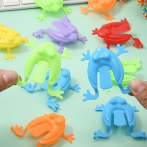 Juguete de rana saltarina de plástico para niños, regalo educativo para niños pequeños, unisex, de 2 a 4 años - Product Image 2