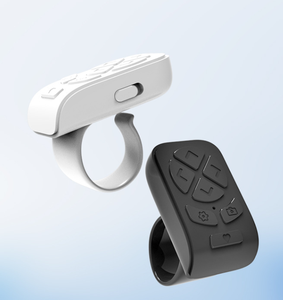 Télécommande annulaire portable pour selfies, vidéos, diffusions en direct, réseaux sociaux, élégant tourneur de page photo - Product Image 2