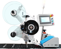 Machine d'étiquetage automatique pour contenants de stylos, application d'étiquettes automatiques pour pots de crayons à sourcils et brosses
