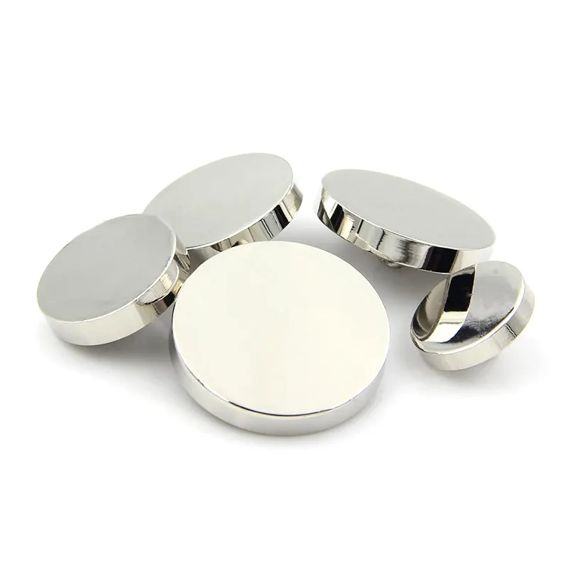 good price factory direct silver Metal Shank buttons