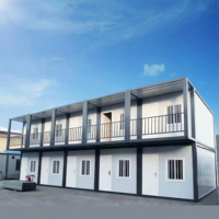 Conception de conteneur thermique avec unité d'habitation secondaire et maison-conteneur ADU pour un espace de vie familial moderne et durable