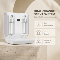 Diffuseur d'arômes professionnel sans eau 300 ml, nébuliseur d'huiles essentielles, grande couverture, diffuseur de parfum pour la maison