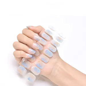 Амдмг полуотвержденный гель-стикер для ногтей аолид полуотвержденный гель-стикер для ногтей УФ-удлинитель полуотвержденные гелевые наклейки для ногтей индивидуальная упаковка