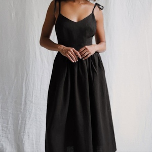 Nuevos Vestidos Elegantes y Sensuales de Algodón para Mujer, con Espalda Descubierta y Tirantes, a la Moda - Product Image 2