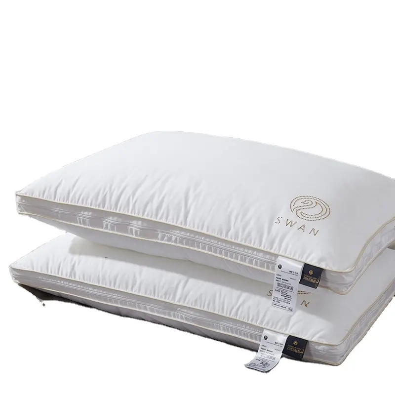 Venta al por mayor 3 D de alta calidad de 5 estrellas hotel blanco almohada Saludable Dormir almohada