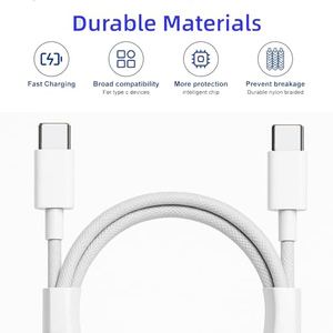 Accesorios Electrónicos, Cable Multiusos Trenzado de Carga Rápida para Teléfonos Móviles Android, Cable de Datos para iPhone - Product Image 2