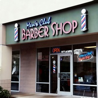 Enseigne LED personnalisée pour magasin, logo d'entreprise, design publicitaire, décoration, signalétique pour salon de coiffure